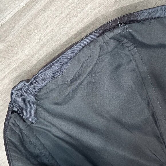 Alvina Valenta Maids Strapless Mikado Trumpet Gown Dress with Peplum Detail 9265 - Picture 15 of 16